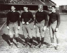 1924 NOTRE DAME IRISH FOOTBALL FOUR HORSEMEN TEAM PHOTO picture