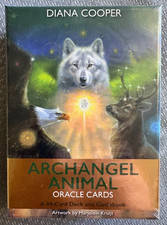 Diana Cooper - Archangel Animal Oracle Cards - sealed - art by Marjolein Kruijt picture