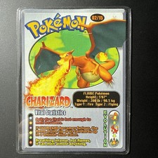Pokemon 2002 Wendy's Kids Meal Charizard, Sealed, 02/15 picture