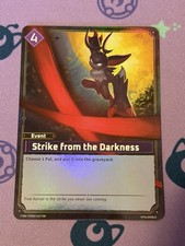 Strike from the Darkness - ETD02-021TSR - Holo Foil Palworld Card Game NM picture