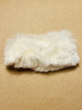 Vintage 1959 Ponytail Barbie Gay Parisienne White Rabbit Fur Stole Fashion 964 picture