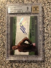 2010 topps ufc knockout autograph GREEN # AGSP Georges St-Pierre BGS 9 #ed / 88 picture
