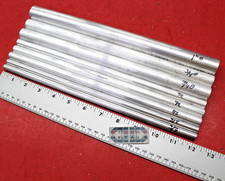 8 Piece 6061 ALUMINUM ROUND SOLID ROD ASSORTMENT 3/8