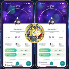 Pokémon —GO— Shiny Shroodle — PTC or TRADE—Digital♻️ picture