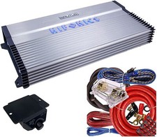 Hifonics BXX6000.1D 6000 Watt RMS 1-Ch Monoblock Class-D Amplifier +0 Ga Kit picture