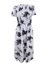 Michael Michael Kors Women's Pintuck-Front Dress (XS, Lavender Mist) picture