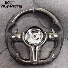 Carbon Fiber Steering Wheel For BMW F30 F32 M2 F87 M3 F80 M4 F82 X5M F85 X6M F86 picture