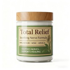 Total Relie-f Magnesium Cream, Nerve Relief Magnesium Soothing Cream 60g US. picture