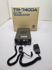 Kenwood TR7400A 2M Transceiver Radio w Microphone  Original Box Untested G2U picture