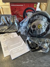 Ferrari Thrustmaster Universal Challenge Racing Wheel PS2 PS3 Gamecube Wii PC picture