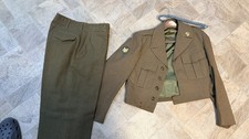 Men's Vintage 1950s US Army Eisenhower Jacket & Wool Trousers Uniform Se picture