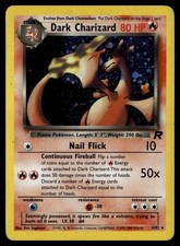 Dark Charizard Holo 4/82 2000 Team Rocket Unlimited DMG picture