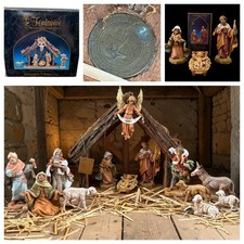 VTG Fontanini Heirloom Nativity W/ Stable 12 Figures 5