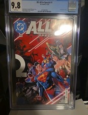 DC Comics DC All In Special #1 (2024) CGC 9.8 1st Print Cover A  Wrap Around picture