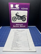 1980-1982 Genuine Kawasaki KZ 440 Dealer Repair Service Manual Book OEM KZ440 picture