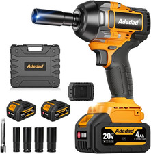 1000N.M Cordless Impact Wrench 1/2 Inch,20V 740Ft-Lbs High Torque Impact Gun wit picture
