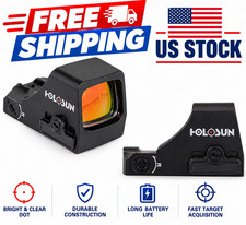 Holosun Classic Open Reflex Optical Red Dot Sight HS407K X2 picture