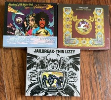 Lot of 3 Thin Lizzy Deluxe Edition 2CD Sets Vagabonds Jailbreak Johnny the Fox picture