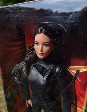 2015 Barbie Collector Black Label Katniss Everdeen - Mocking Jay Part 2 NRFB picture