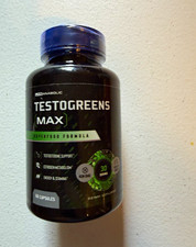 Live Anabolic TestoGreens Max Men's Health Dietary Supplement Capsules 60 Ct picture