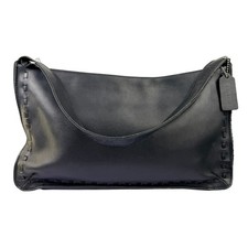 Vintage Coach Black Leather West End Hobo Bag 9467 Shoulder Satchel Made In USA picture