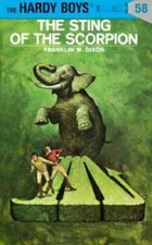 Hardy Boys 58: The Sting of the Scorpion (The Hardy Boys) - Hardcover - GOOD picture