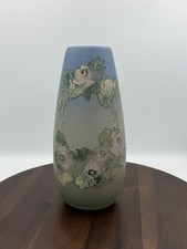 Weller Pottery Hudson Floral Vase By Edith Hood in Excellent Condition picture
