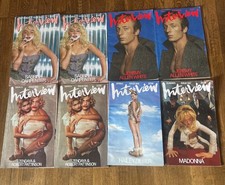 Interview Magazine Multiple Issues 8 Total:  562x2, 563x2, 565x2, 566 & 567 picture