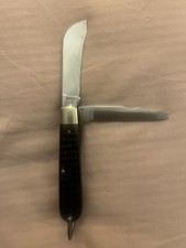 Vintage Pocket Knife Case XX 62031 LHR SS Hawkbill 2 Blade. CHIPPED BLADE picture
