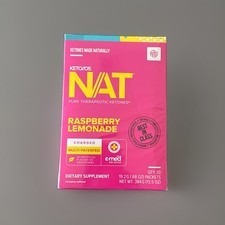 PRUVIT ketone drink Keto Nat RASPBERRY LEMONADE Charged 20 pack EXP:2027 picture