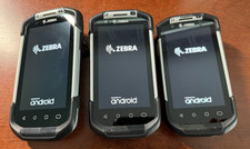 Lot of 3 Zebra TC700K TC70x Android Scanners + 3 Vehicle Chargers Used Reset picture