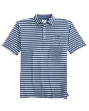 Johnnie-O johnnie-O The Matthis Stripe Original Polo Ocean Caper/S, Small picture