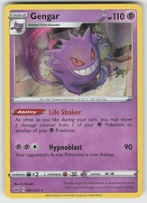 Gengar 085/202 Holo Rare Sword & Shield Pokemon NM picture