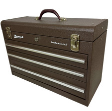 Homak Industrial Portable toolbox 20″ Three-Drawer Friction Toolbox **OPEN BOX** picture