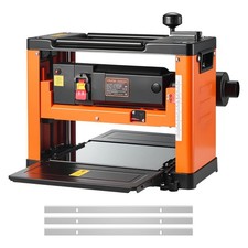 VEVOR Thickness Planer Three-Blade Power Benchtop Planer Woodworking 2000W 13 in picture