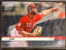 2019 Topps Now #OD-329 Zach Duke Cincinnati Reds picture