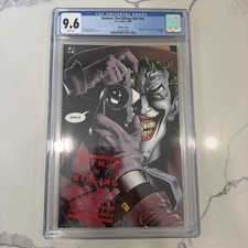 Batman The Killing Joke 9th Print, DC 1988, CGC 9.6 Rare Crimson Joker Cover Art picture
