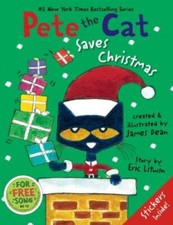 Pete the Cat Saves Christmas - Hardcover By Litwin, Eric - GOOD picture