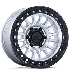 18x9 KMC Wheels KM552 Ims Machined w/ Matte Black Lip Rims 5x127 ET+18 (1pc) picture