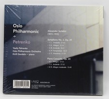 ALEXANDER SCRIABIN Symphony No 2 Piano Concerto Gerstein Petrenko Classical CD picture