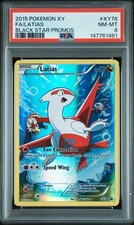 2015 POKEMON XY BLACK STAR PROMOS #XY78 FA LATIAS PSA 8 LOW POP picture
