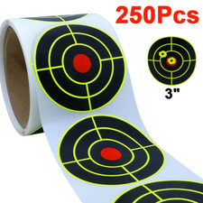 250Pcs Splatter Target Stickers 3
