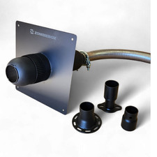 Generator Exhaust Extension Muffler w/Wall Mounting Kit - Universal Fit picture