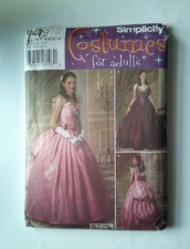 Simplicity Costume 4479 6,8,10,12 Schewe Vintage Princess Style Dress picture