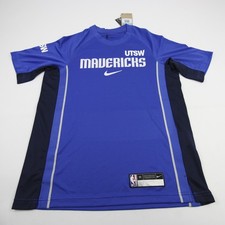 Dallas Mavericks Nike NBA Authentics Dri-Fit Short Sleeve Shirt Multiple Sizes picture