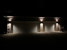 Progress Lighting P5675-20 Two-Light Wall Cylinder, Qty 2, with Top Cover Lenses picture
