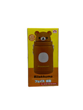 Rilakkuma Korilakkuma Face Water Bottle w Strap Straw Japan Import - New in Box picture