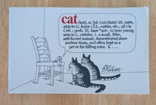 cat by B Kliban Vintage Paperback 1975 picture