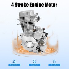 250cc 4 Stroke DIRT BIKE ATV Engine Motor w/ 5 Speed Transmission Electric Start picture