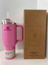 Stanley 40oz Quencher H2.0 FlowState Tumbler PINK PEONY NEW SEALED Limited Stock picture